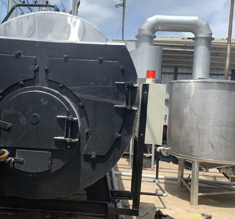 Lò hơi đốt củi